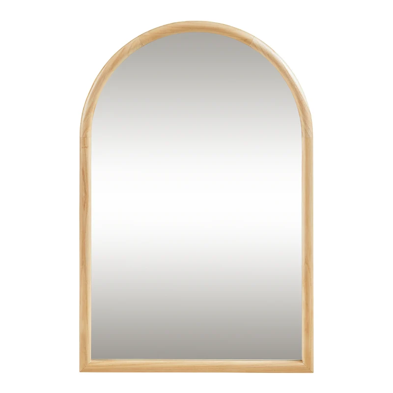 Miroir décoration moderne design mural 90 x 60 cm naturel 03_0010183
