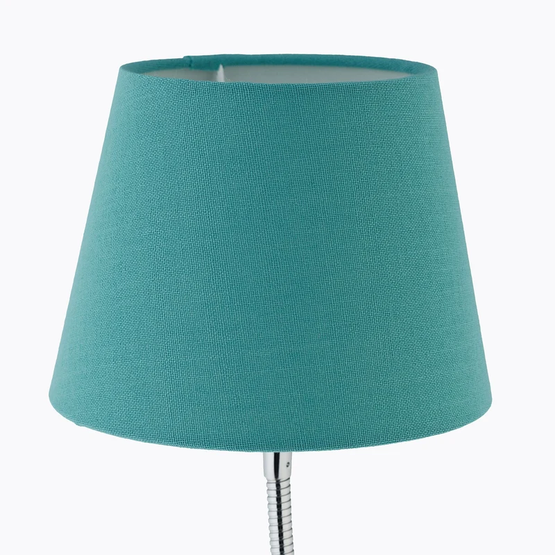 Lampe de table flexible design intemporel éclairage agréable 47 x 17 cm en métal chrome 13_0013508