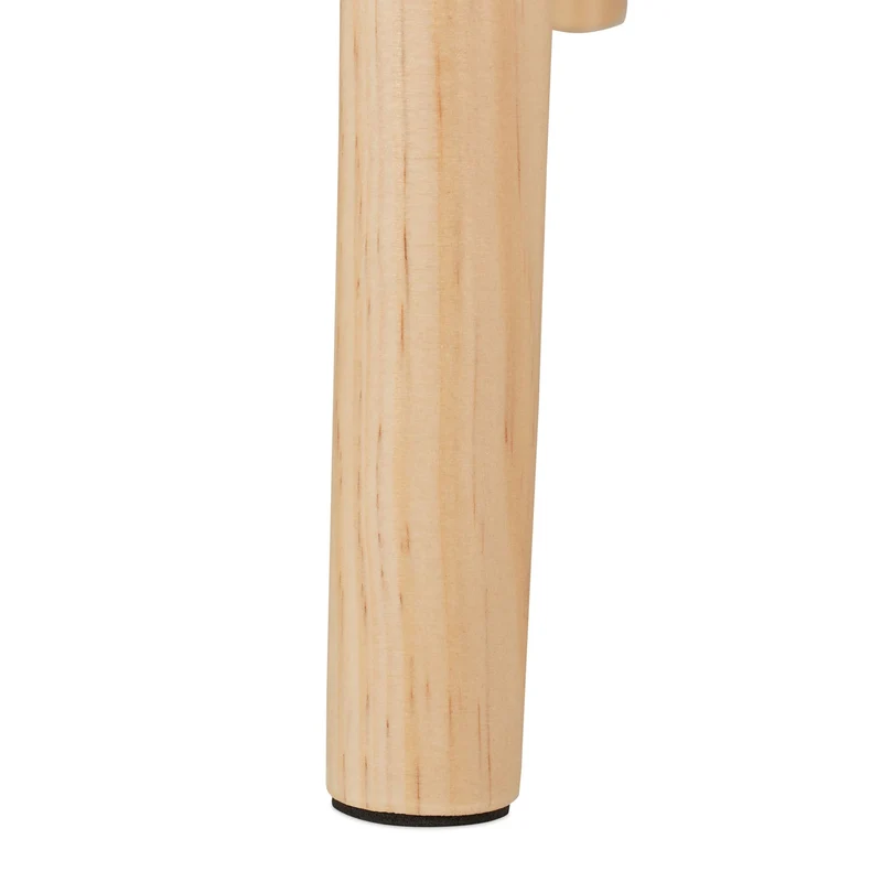 Table de nuit carrée avec 2 tiroirs pratique style scandinave chambre 40 x 40 x 50 cm en bois blanc 13_0013840