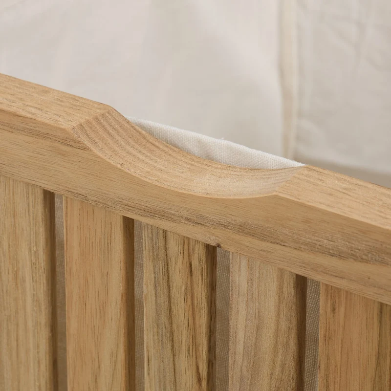 Tabouret de salle de bain rangement coussin moelleux 45 x 40 x 40 cm en bois marron 13_0016420