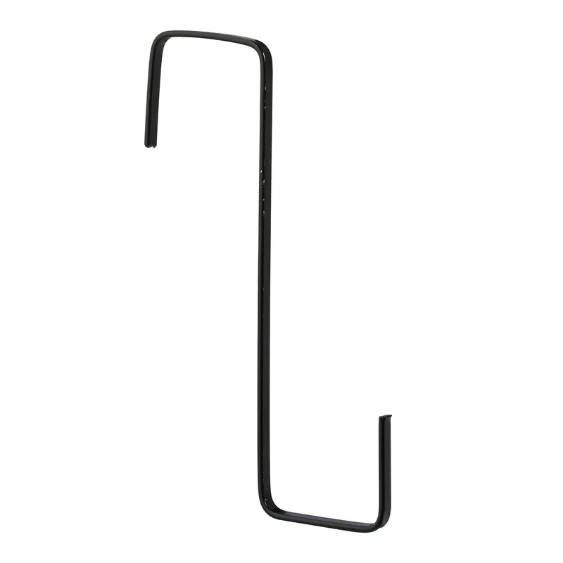 Arceau extensible décoratif pour table ajustable 78,5 x 260 x 31 cm en métal noir 13_0017256