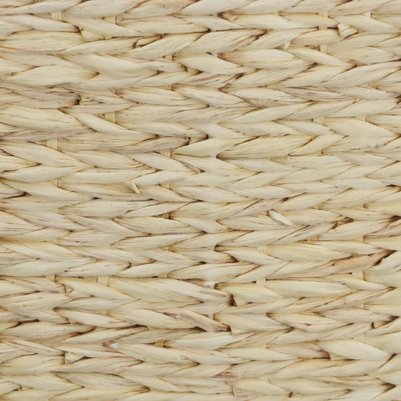 Porte-revues à 3 compartiments moderne rangement lectures design naturel 40 x 30 x 30 cm en eichhornia beige 13_0016573