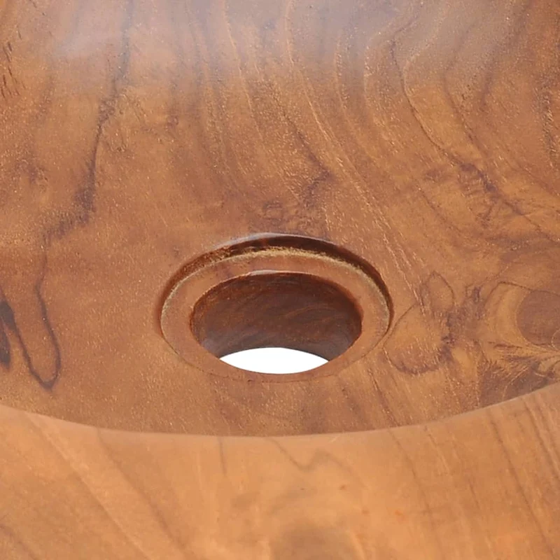 Lavabo vasque teck massif 45 cm marron 02_0002838