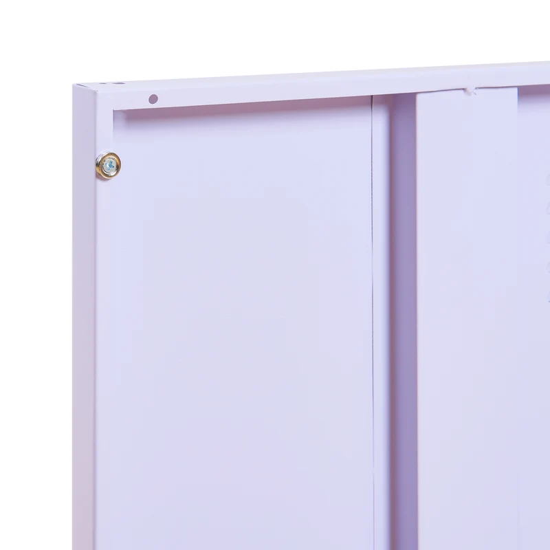 Lot de 2 tables de nuit 57 x 40 x 30 cm violet 03_0009723