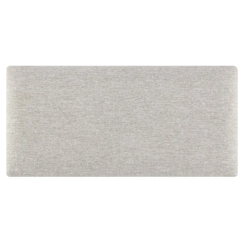 Set de 3 coussins muraux en tissu 60 x 30 cm gris 03_0010619