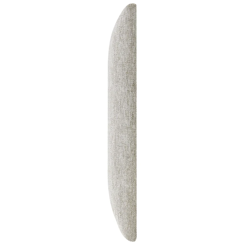 Set de 3 coussins muraux en tissu 60 x 30 cm gris 03_0010619