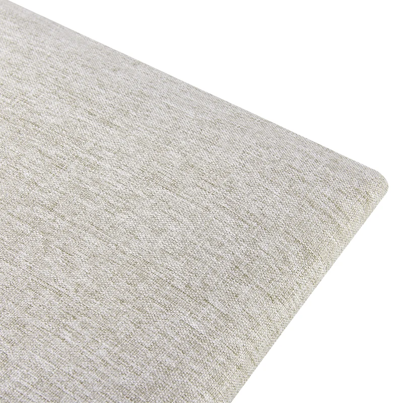 Set de 3 coussins muraux en tissu 60 x 30 cm gris 03_0010619