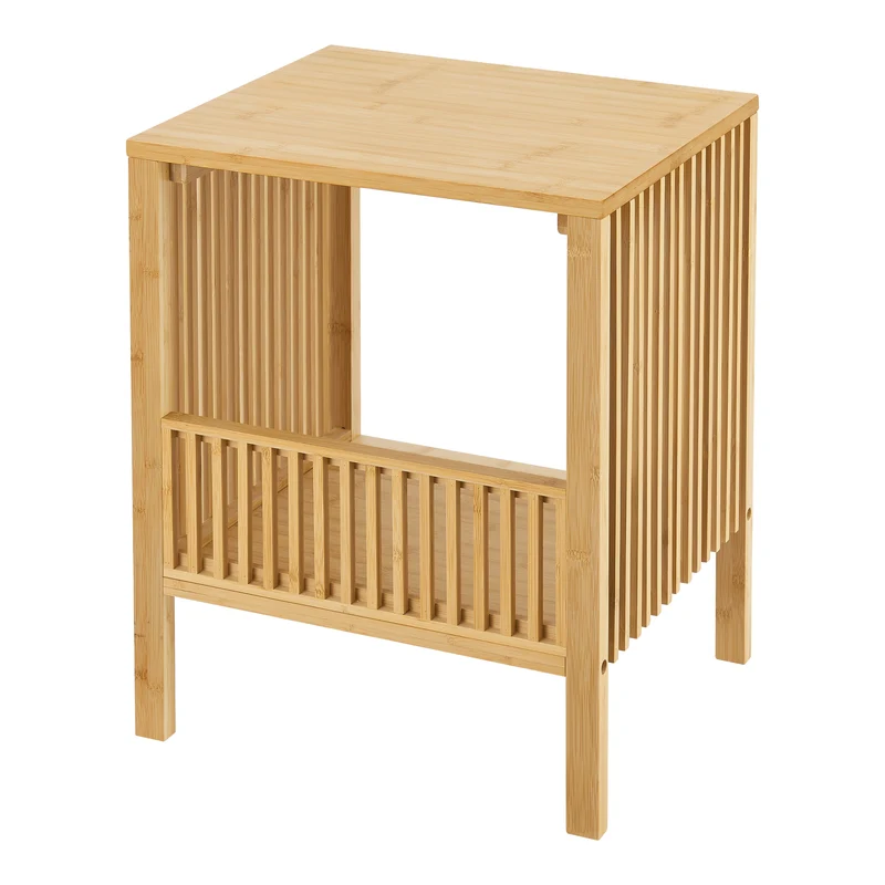 Lot de 2 tables d'appoint bambou naturel 03_0009716