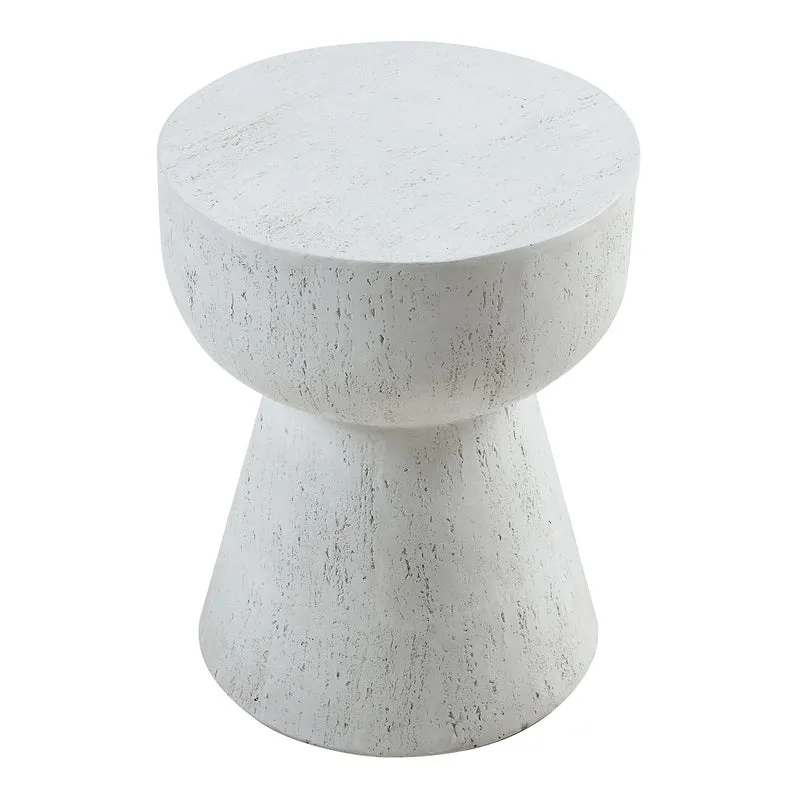 Table d'appoint 51 x 40 cm blanc 03_0010941