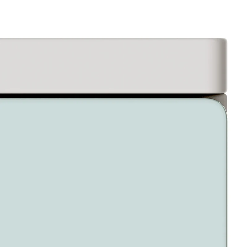 Armoire étagère meuble de rangement pour enfants 123 x 60 x 40 cm blanc vert menthe 03_0008925