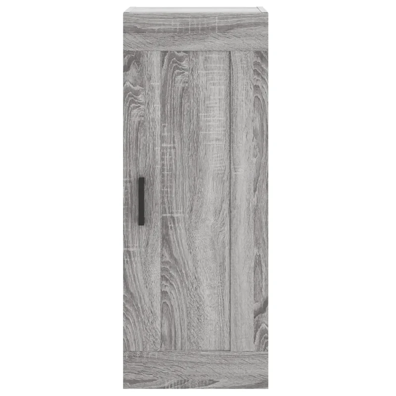 Armoire murale élégante espace de rangement 34,5 x 34 x 90 cm en bois d'ingénierie sonoma gris 02_0048951