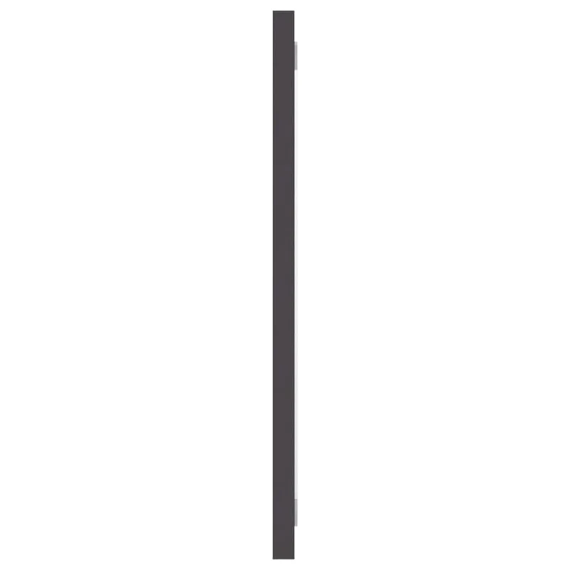 Miroir de salle de bain gris 100x1,5x37 cm aggloméré 02_0006928