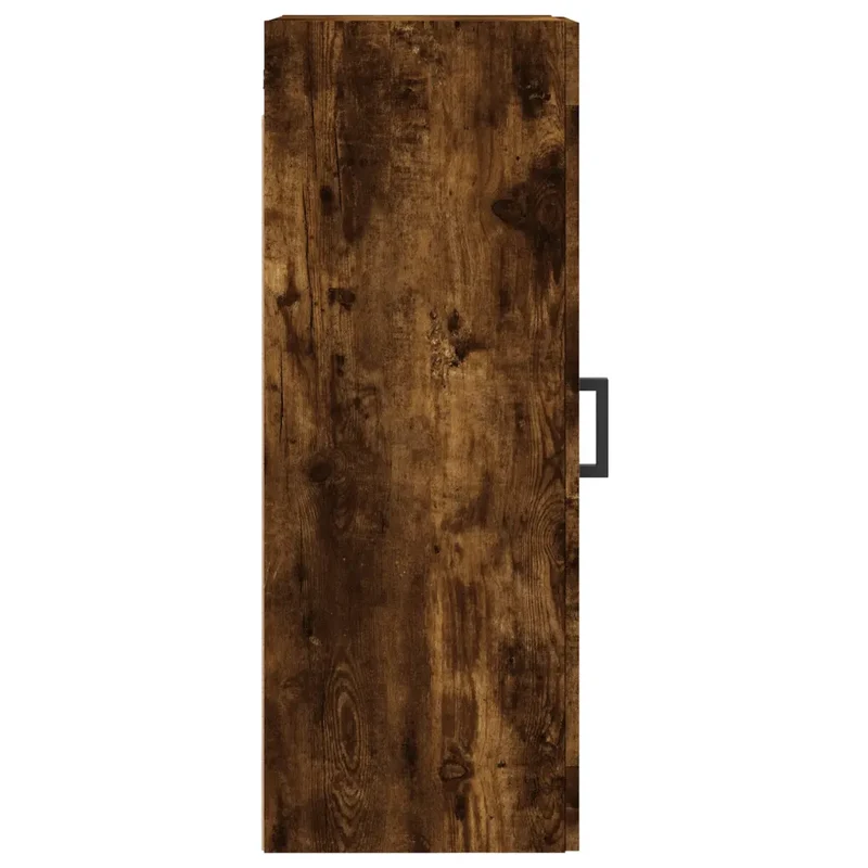 Armoire murale 34,5 x 34 x 90 cm rangement spacieux moderne design sobre en bois d'ingénierie chêne fumé 02_0048950