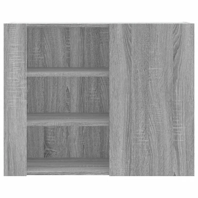 Armoire murale moderne rangement pratique 60 x 35 x 75 cm en bois d'ingénierie sonoma gris 02_0049566