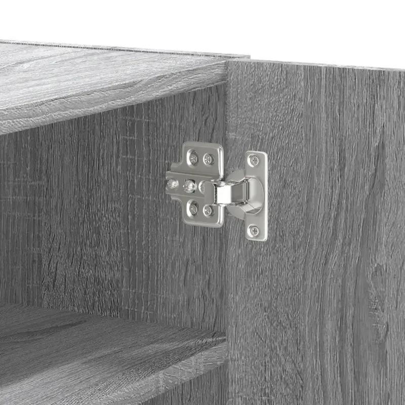 Armoire murale moderne rangement pratique 60 x 35 x 75 cm en bois d'ingénierie sonoma gris 02_0049566