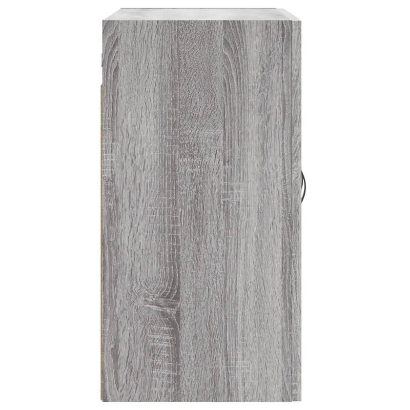 Armoire murale rangement pratique 60 x 31 x 60 cm en bois d'ingénierie sonoma gris 02_0048802