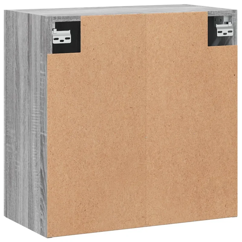 Armoire murale rangement pratique 60 x 31 x 60 cm en bois d'ingénierie sonoma gris 02_0048802