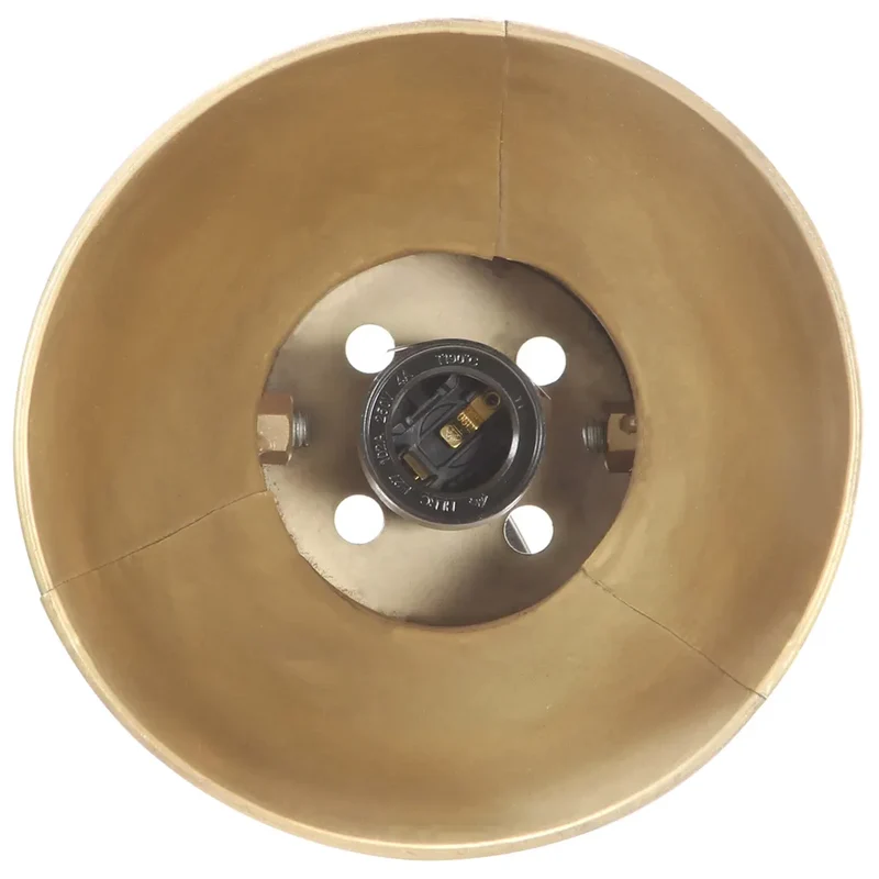 Lampe de bureau industrielle réglable hauteur 58 x 18 x 90 cm en fer laiton 02_0046678