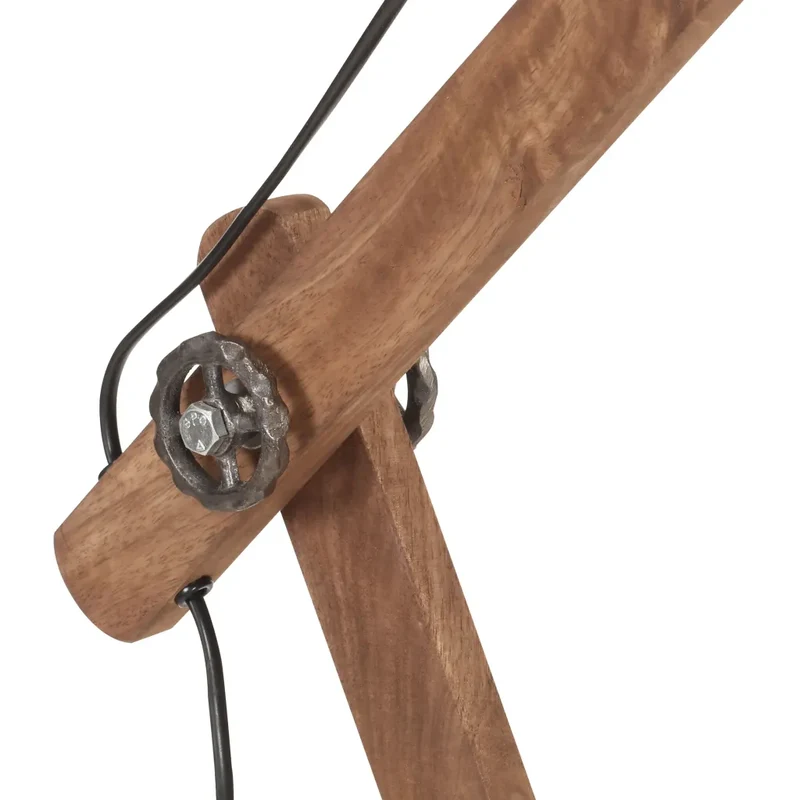 Lampe de bureau industrielle réglable hauteur 58 x 18 x 90 cm en fer laiton 02_0046678