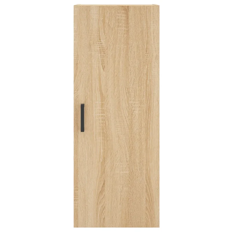 Armoire murale design pratique rangement espace optimisé 34,5 x 34 x 90 cm en bois d'ingénierie chêne sonoma 02_0048661