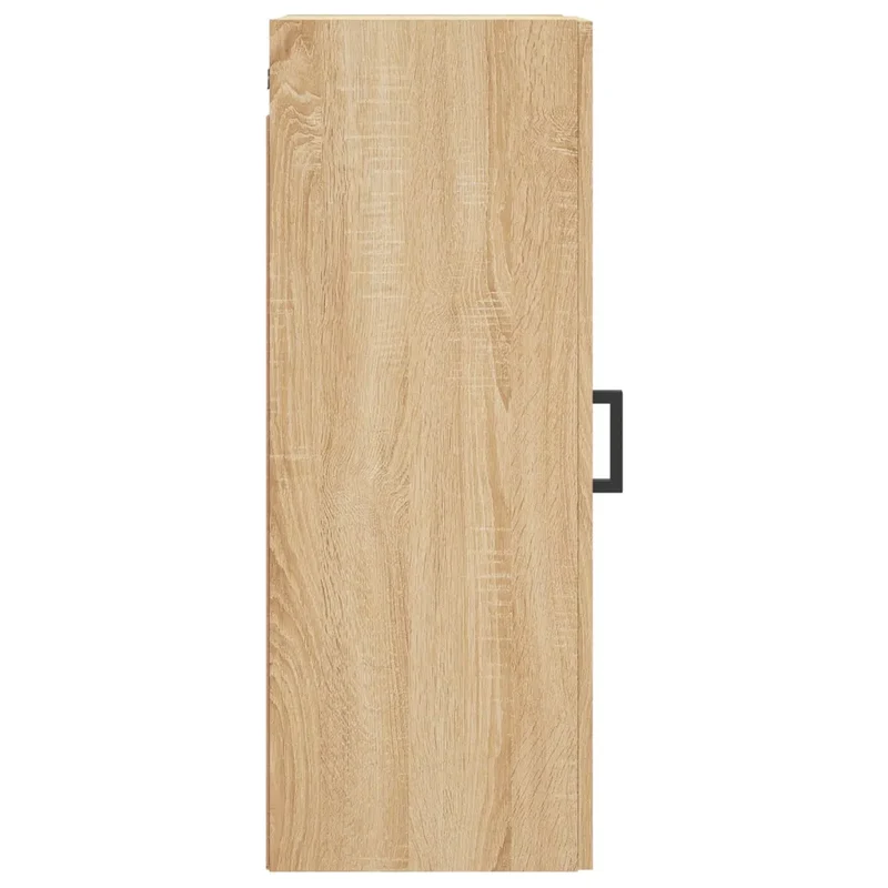 Armoire murale design pratique rangement espace optimisé 34,5 x 34 x 90 cm en bois d'ingénierie chêne sonoma 02_0048661