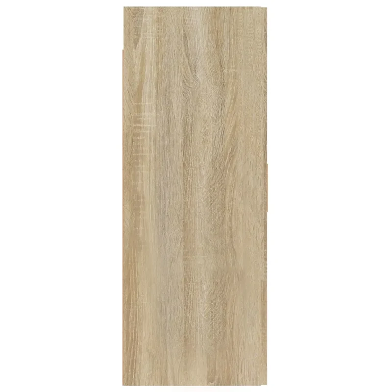 Armoire murale suspendue chêne sonoma 69,5 x 34 x 90 cm grand espace de rangement design moderne en bois sonoma 02_0048015