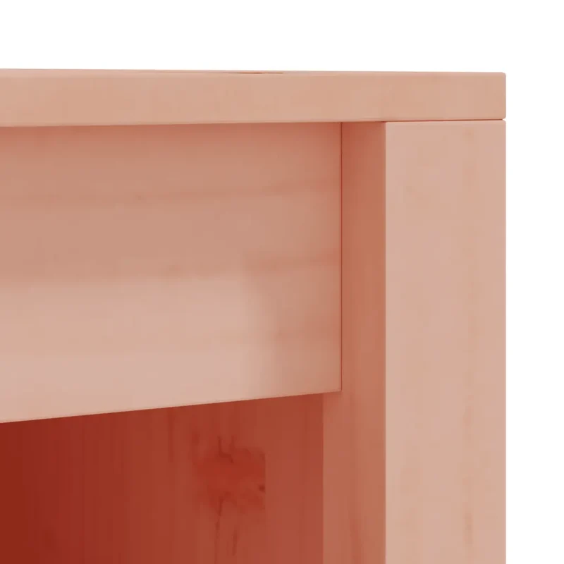 Armoire de cuisine d'extérieur modulable 55 x 55 x 92 cm grand rangement jardin style rustique en bois douglas 02_0049235