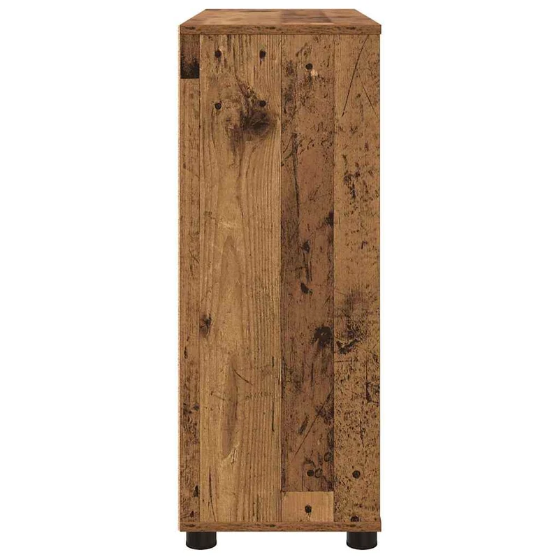 Armoire de rangement élégante minimaliste avec tiroirs 80 x 31 x 81 cm en bois d'ingénierie bois ancien 02_0054629