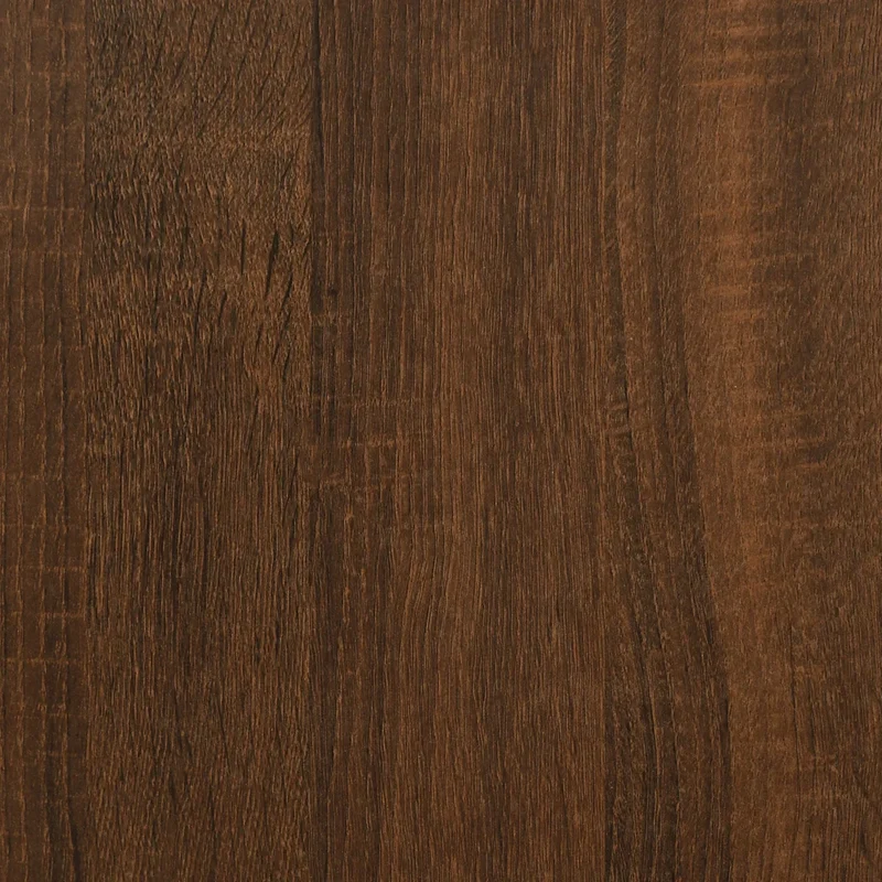 Armoire à disques pratique stylée salon 121 x 38 x 48 cm en bois d'ingénierie marron 02_0049194