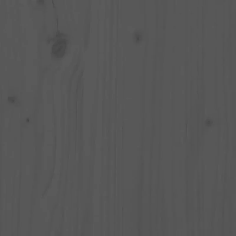 Armoire murale en bois de pin massif espace de rangement 60 x 30 x 35 cm design rustique en bois gris 02_0048358