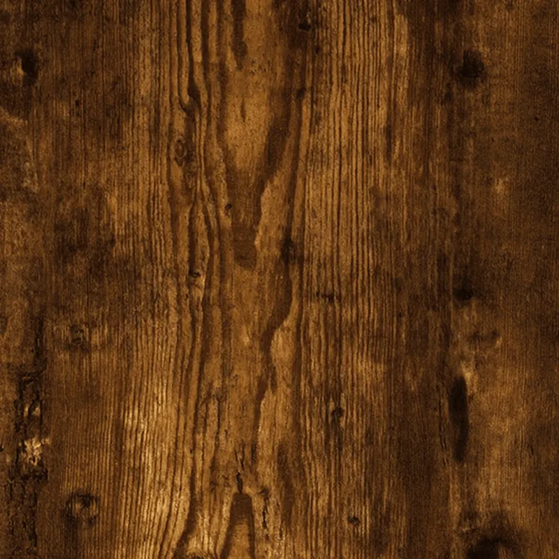 Armoire latérale avec tiroir rangements pratiques 40 x 50 x 75 cm en bois d'ingénierie chêne fumé 02_0048272