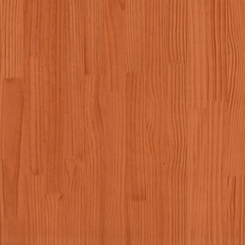 Armoire latérale fonctionnelle rustique 100 x 40 x 90 cm avec tiroirs spacieux en bois de pin massif cire marron 02_0049471