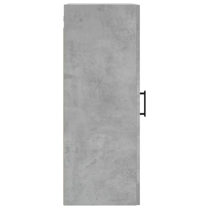 Armoire murale design intemporel grande capacité 34,5 x 34 x 90 cm en bois gris béton 02_0048687