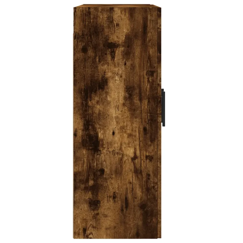 Armoire murale rangement design moderne 69,5 x 34 x 90 cm en bois chêne fumé 02_0048934