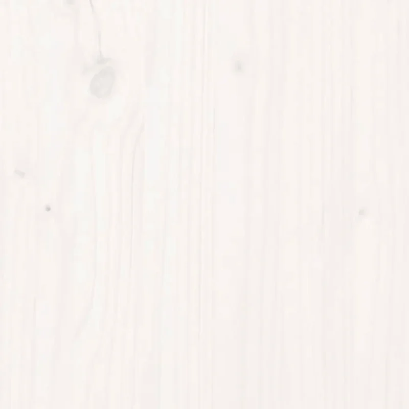 Armoire latérale blanche en bois de pin massif avec tiroirs spacieux design rustique 100 x 40 x 72 cm en bois blanc 02_0048458