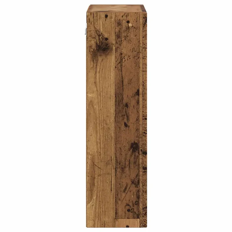 Armoire suspendue moderne avec 6 étagères pour salle de bain cuisine 59 x 20 x 71,5 cm en bois d'ingénierie bois ancien 02_0054789