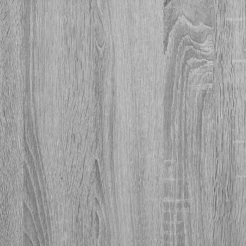 Armoire suspendue moderne avec 6 étagères 59 x 20 x 71 cm grande capacité rangement salle de bain en bois d'ingénierie gris sonoma 02_0054788