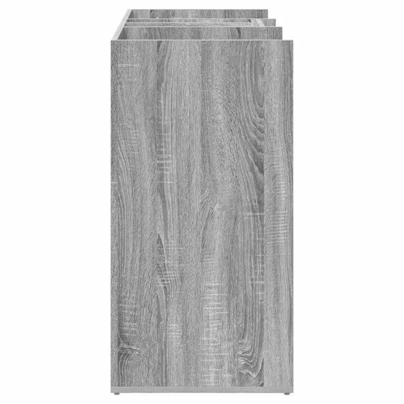 Armoire de rangement moderne intérieure 102 x 45 x 85 cm grand espace de stockage finition élégante en bois gris sonoma 02_0055061