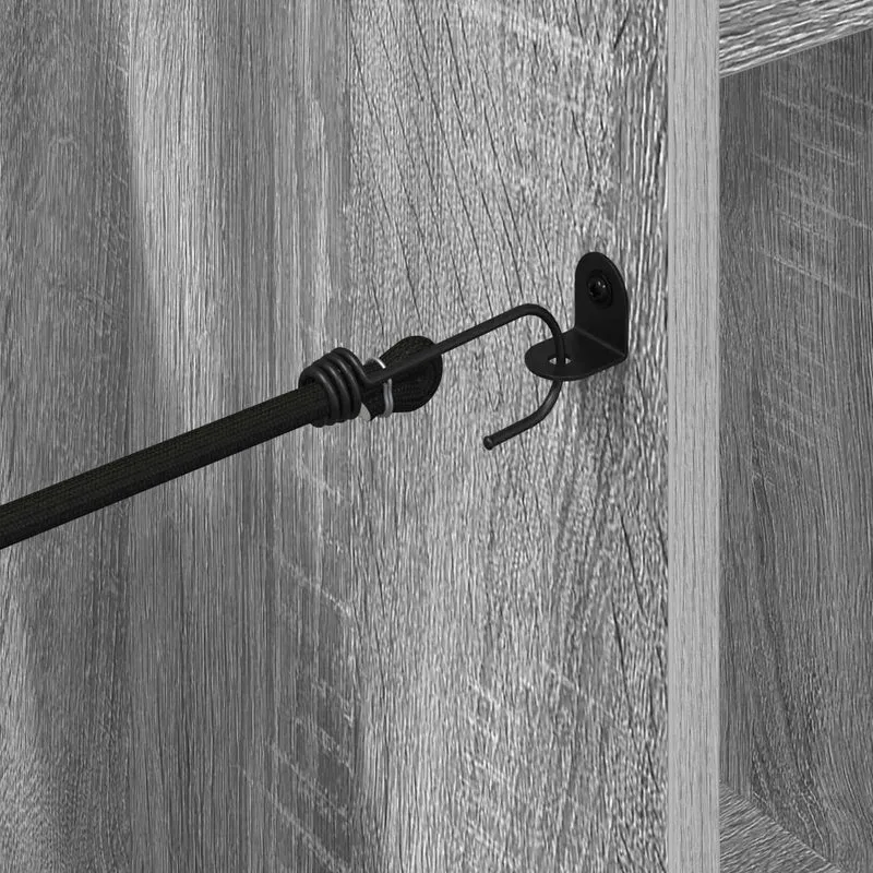 Armoire de rangement moderne intérieure 102 x 45 x 85 cm grand espace de stockage finition élégante en bois gris sonoma 02_0055061