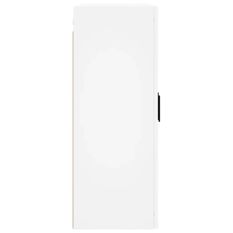Armoire murale élégante style contemporain 69,5 x 34 x 90 cm espace de rangement pratique en bois blanc 02_0048630