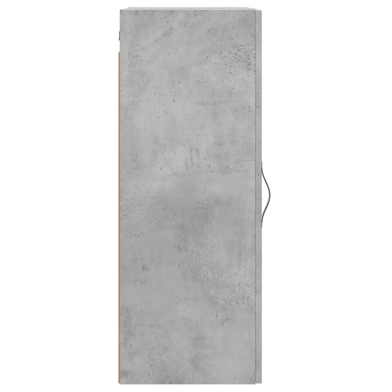 Armoire murale polyvalente 34,5 x 34 x 90 cm avec 3 compartiments moderne en bois béton 02_0049301