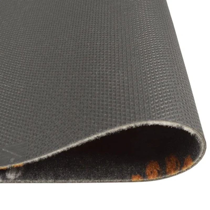 Tapis de cuisine lavable design élégant impression de pattes 300 x 60 cm en velours noir 02_0046067