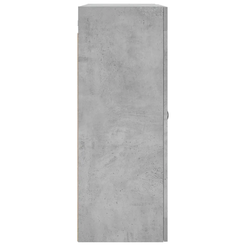 Armoire murale rangement design moderne 69,5 x 34 x 90 cm en bois d'ingénierie gris béton 02_0049296