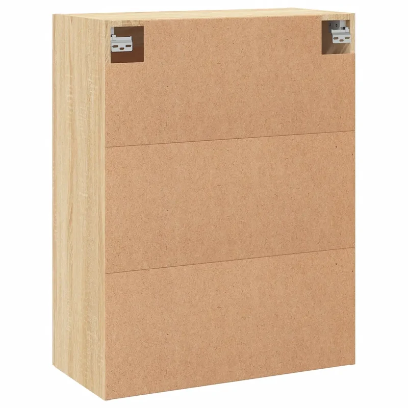 Armoire murale design élégant espace de rangement 69,5 x 34 x 90 cm en bois d'ingénierie chêne sonoma 02_0048926
