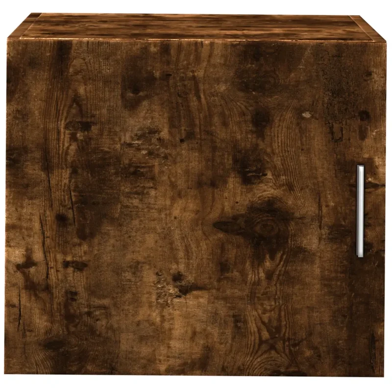 Armoire murale chêne fumé 45 x 42,5 x 40 cm grand espace de rangement style moderne finition mate en bois chêne fumé 02_0049490
