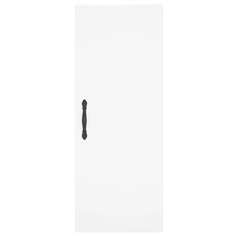 Armoire murale design contemporain rangement élégant 34,5 x 34 x 90 cm en bois blanc 02_0049299