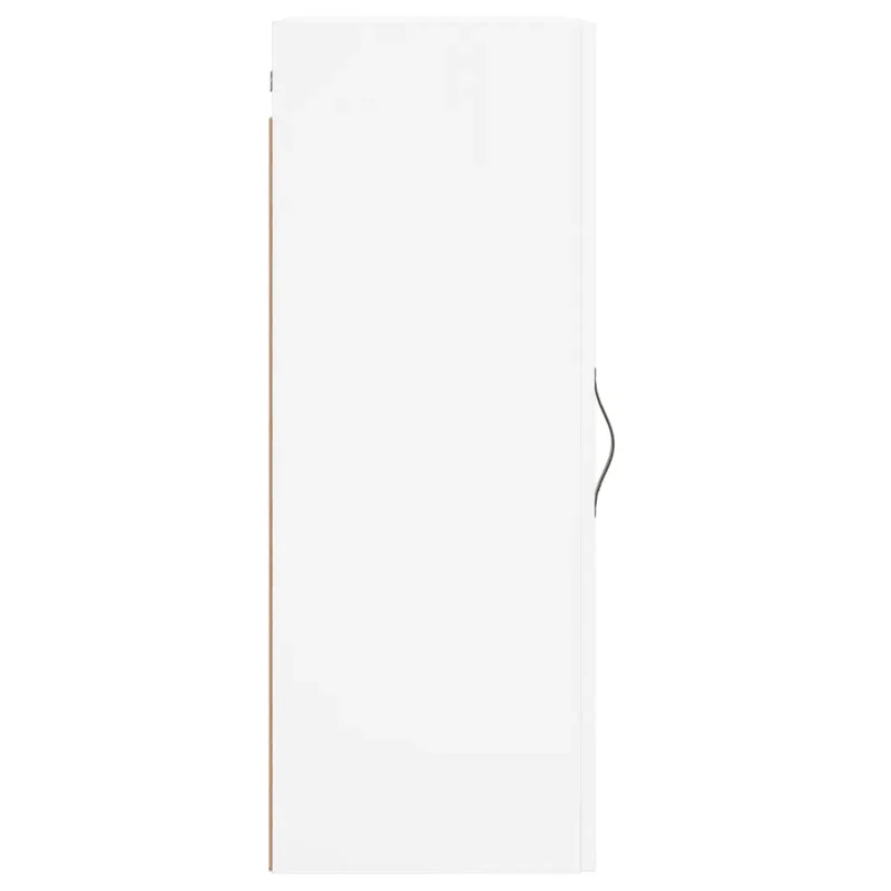 Armoire murale design contemporain rangement élégant 34,5 x 34 x 90 cm en bois blanc 02_0049299
