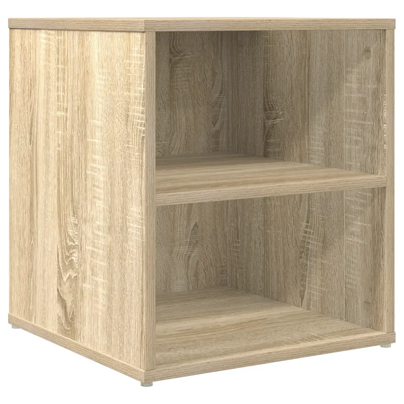 Armoire d'angle bois d'ingénierie pratique rangement 160 x 40 x 45 cm en bois d'ingénierie chêne sonoma 02_0055648