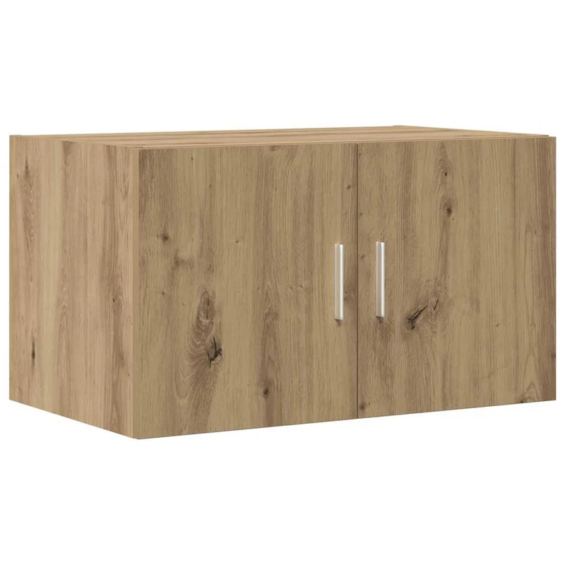 Armoire de rangement moderne avec 4 portes espace de stockage 70 x 42,5 x 225 cm en bois d'ingénierie chêne artisanal 02_0056003