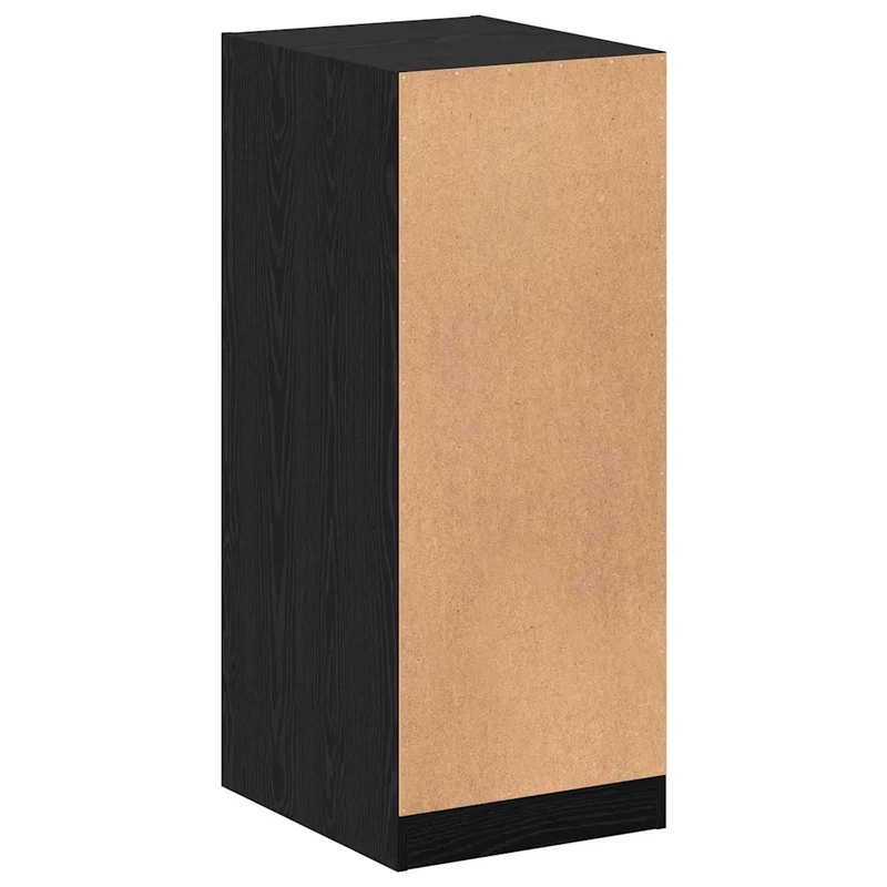 Armoire de rangement moderne avec 3 étagères 41 x 48 x 102 cm espace intérieur organisé en bois d'ingénierie chêne noir 02_0052523